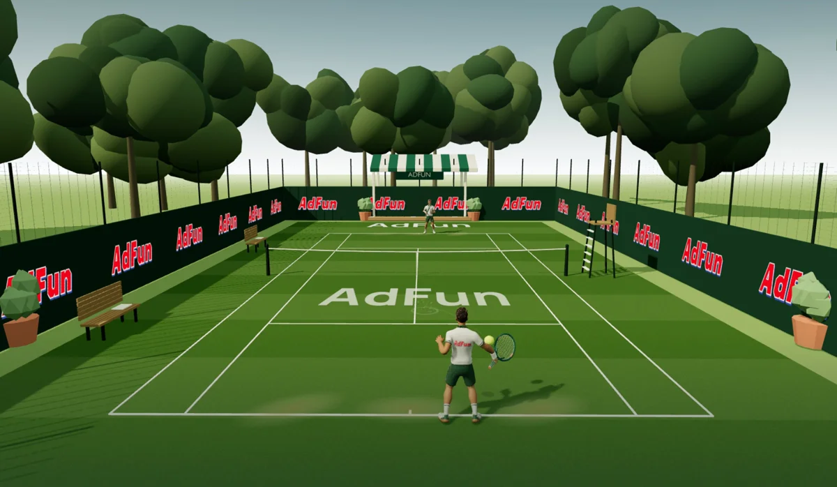 AdFun Tennis game cover